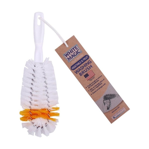 Dual Bristle Vegetable & Fruit Washing Brush