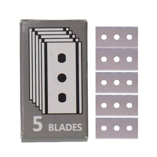 White Magic Cooktop Scraper Blade Refill 5 Pack