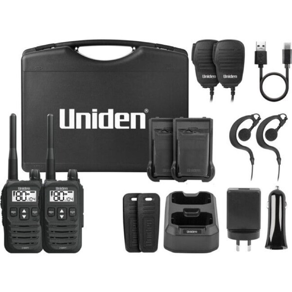 2 WATT UHF HANDHELD 2 WAY RADIO