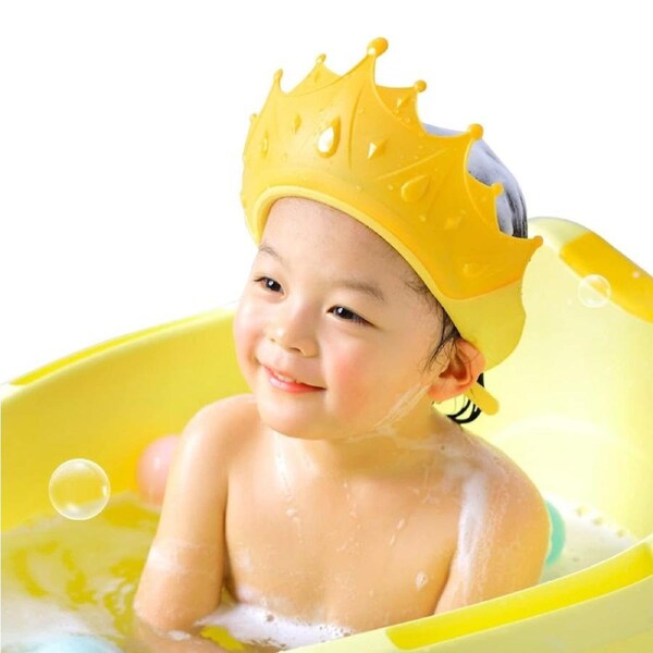 Kids Shower Shield Baby Shower Cap,adjustable Shower Cap