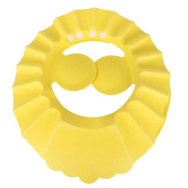 Shower Caps Kids Baby Shampoo Shield Shower Protection Cap Kids Adjustable Shower Cap Newborn Eyes Protection Shower Cap