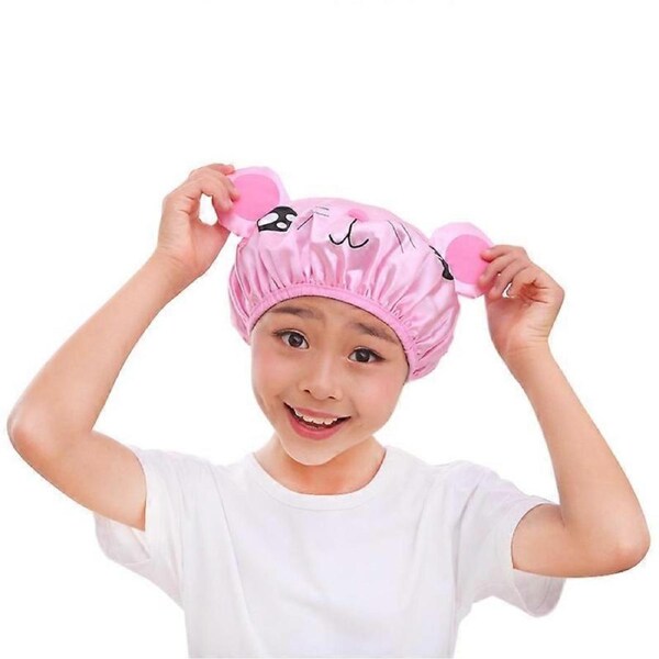 Shower Caps, Child Shower Hat Shower Cap Waterproof Shower Cap Reusable Bathing Caps Suitable For Shower Betterlifefg
