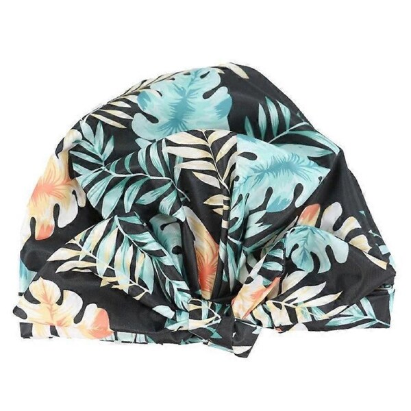 Waterproof Shower Cap Elastic Reusable Hat, Shower Cap,Adjustable Shower Cap Great Shower Hair Accessory for Women Girls Spa Shower.