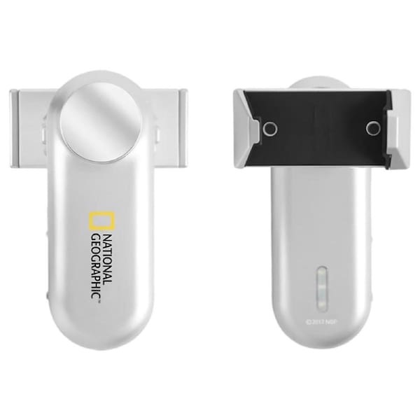 National Geographic 2600mAh Holder Handheld Stabilizer S1 - Silver