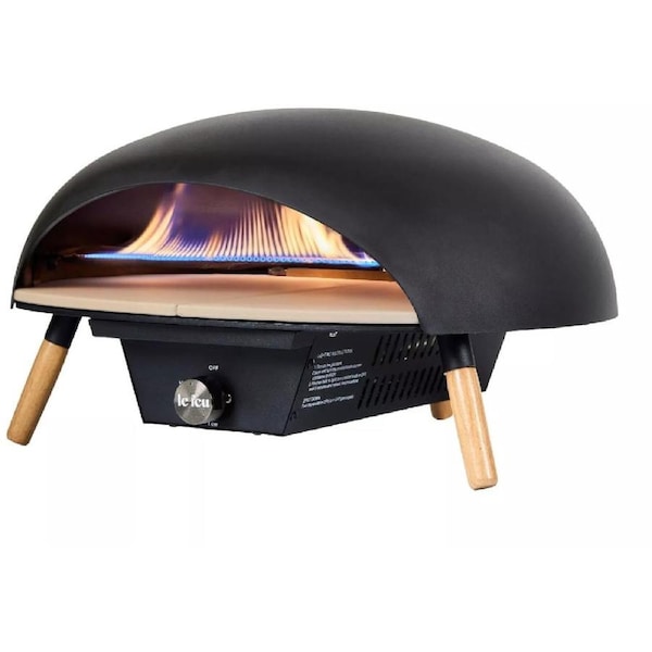 Le Feu Turtle Gas Powered Pizza Oven Black 830014