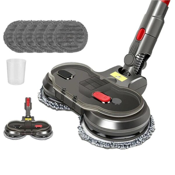 Dry Wet Electric Mop Motorized for Dyson V7 V8 V10 V11 Cordless Vacuum Cleaners