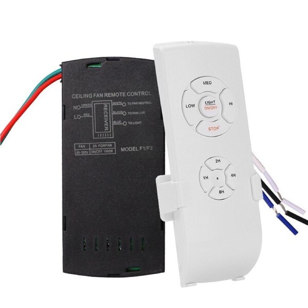 Universal Ceiling Fan Remote Control with Light & Speed Adjustment