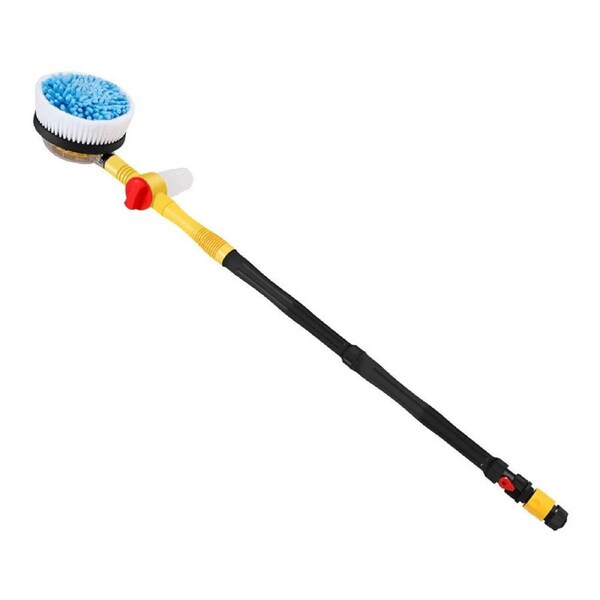 Long Handle Automatic Rotating Car Wash Foaming Brush Microfiber Cleaning Mop