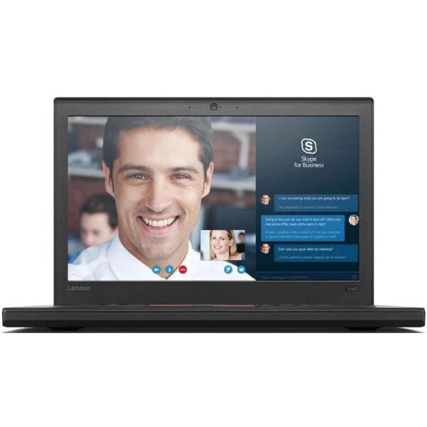 Lenovo ThinkPad X260 Laptop 12.5" - Intel Core i5-6300U 2.4GHz - 256GB - Black - 8GB RAM - 12.5 Inch - Refurbished (Good Condition)