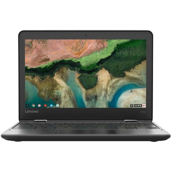 Lenovo 300e Chromebook Laptop (Gen 1) 11.6" - MediaTek MT8173C 2.1GHz - 32GB - Black - 4GB RAM - 11.6 Inch - Refurbished (Excellent Condition)