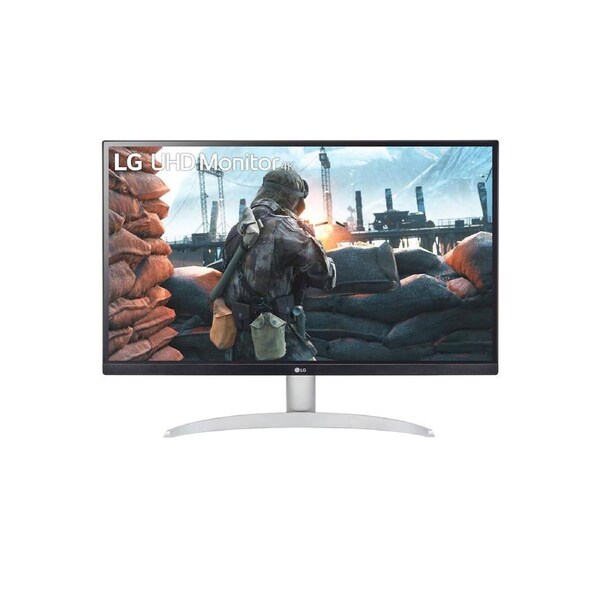 LG 27UP600K-W 27" Class 4K UHD LCD Monitor - 16:9 - 27" Viewable - In-plane Switching (IPS) Technology - 3840 x 2160 - 1.07 Billion Colors - 400 - 5