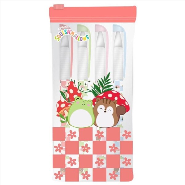 Squishmallows Cottage Collection Gel Pen Set