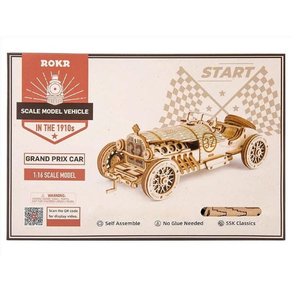 Diy Grand Prix Car 3D Kit