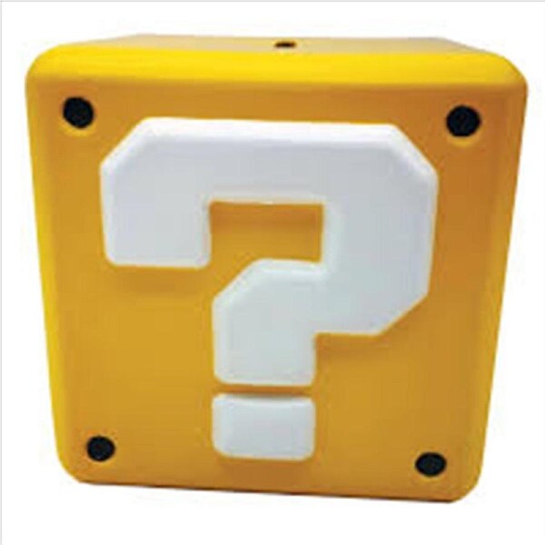 Question Mark Block Shaped Money Bank