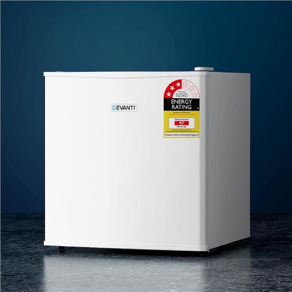Devanti Bar Fridge Mini Freezer Portable Refrigerator Small Fridge Wine 48/70/85/95L 48L / White