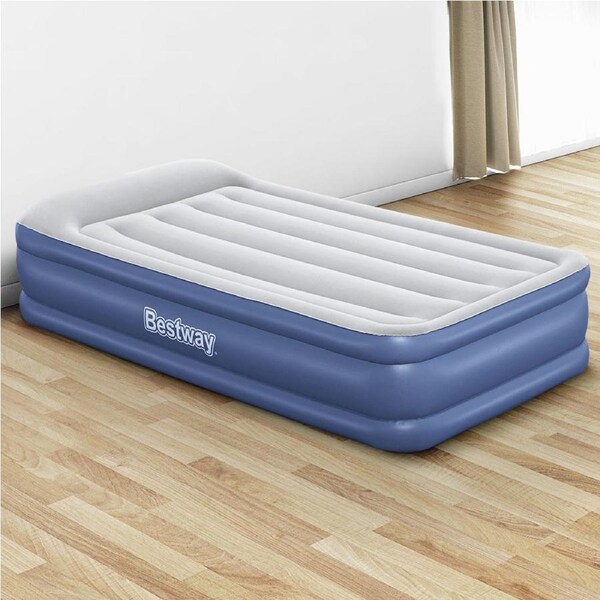 Bestway Air Bed Inflatable King Queen Single Bed Mattress Sleeping Mat with Pump Model 3 - King