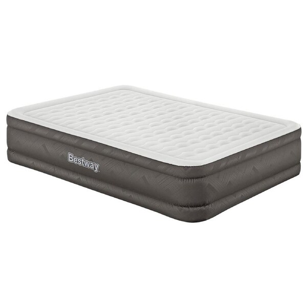 Bestway Air Bed Inflatable King Queen Single Bed Mattress Sleeping Mat with Pump Model 4 - Queen