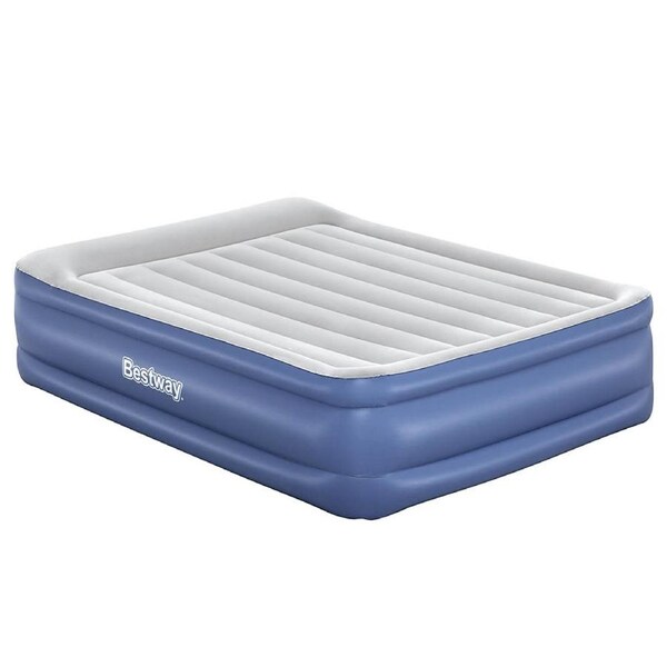 Bestway Air Bed Inflatable King Queen Single Bed Mattress Sleeping Mat with Pump Model 2 - Queen