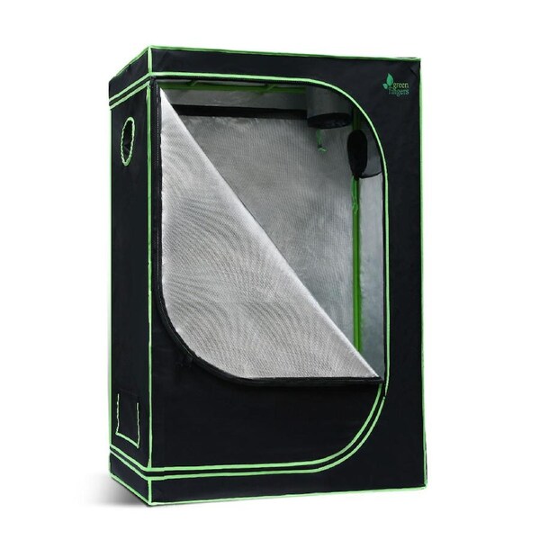 15 Sizes Green Fingers Grow Tent Kits Hydroponic 600D Oxford Indoor Room Mylar 90x50x160cm
