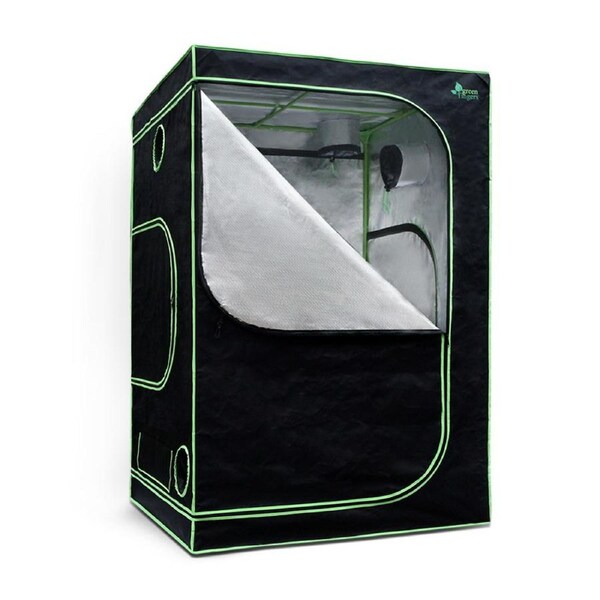15 Sizes Green Fingers Grow Tent Kits Hydroponic 600D Oxford Indoor Room Mylar 150x150x200cm