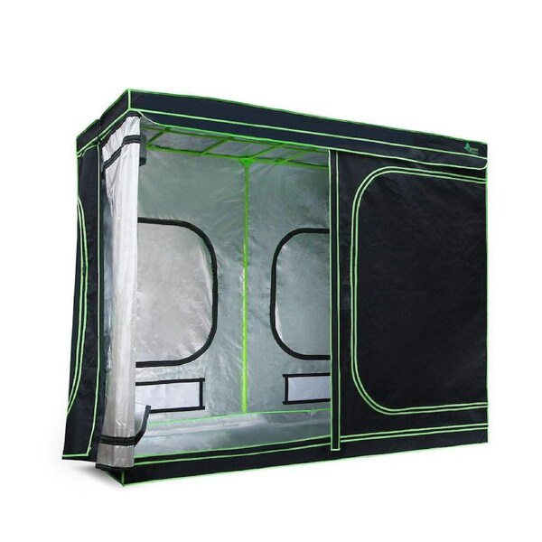 15 Sizes Green Fingers Grow Tent Kits Hydroponic 600D Oxford Indoor Room Mylar 280x140x200cm