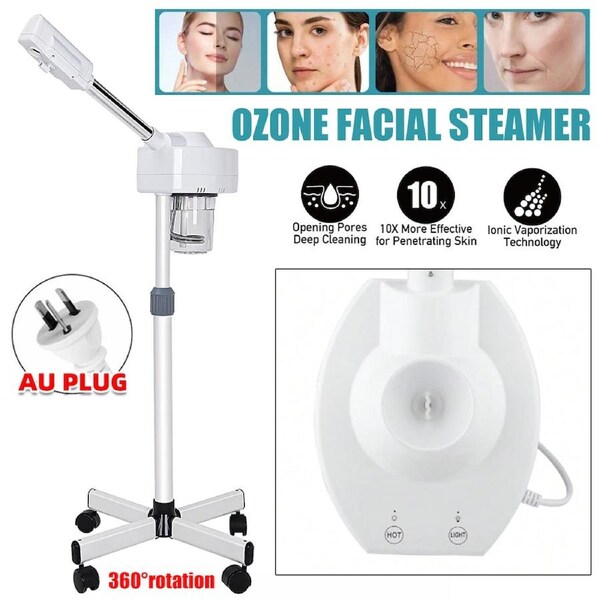 OZNALA Professional Salon Spa Facial Steamer Stand Face Beauty Salon Tool Skin Care SPA