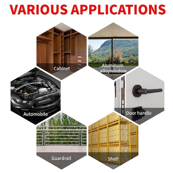 OZNALA 110pcs Rivet Nut Gun M3-M12 Insert-Tool Set Threaded Riveter Riv-nut Nutsert Kit 7 × Mandrels, 100 × Rivets Nuts, Rugged Carrying Case for Sheet Metal & Automotive Work