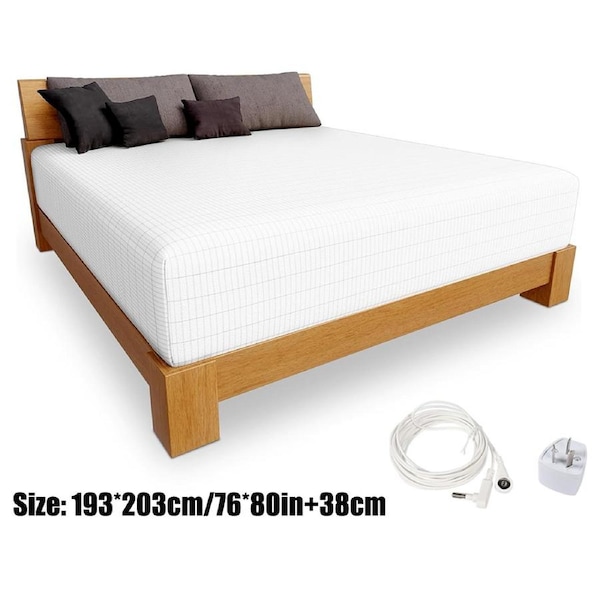 OZNALA Bed Earthing Sheet Grounding Mat Queen King Bed AU Plug King Queen 193*203cm +38 cm