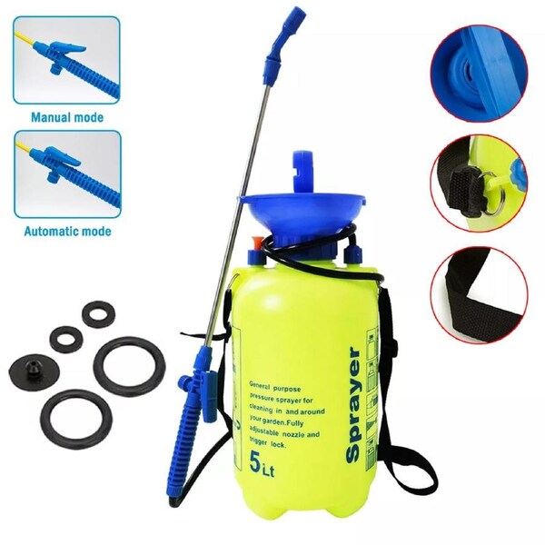 OZNALA 5L Garden Sprayer Single Shoulder Spray Bottle For Agricultural Use Garden Tool
