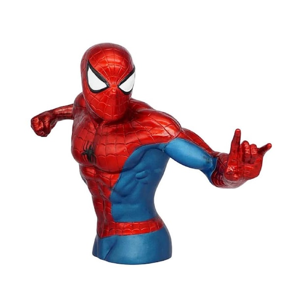 The Amazing Spider-Man Spider-Man Bust Bank Coin/Money Storage Organiser