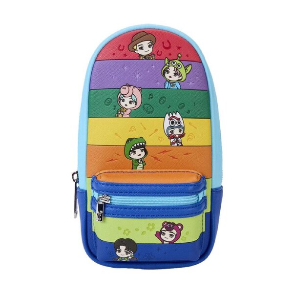 BTS Toy Story "Tiny Tan" Mini Backpack Pencil Case Kids Stationery Organiser