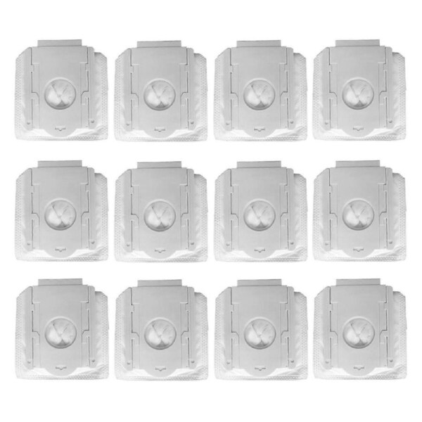 JOYBUY 12Pcs Dust Bags Replacement for VCA-ADB90 70+ 75+ 90 Series Cordless Stick Vacuum Accessories Parts
