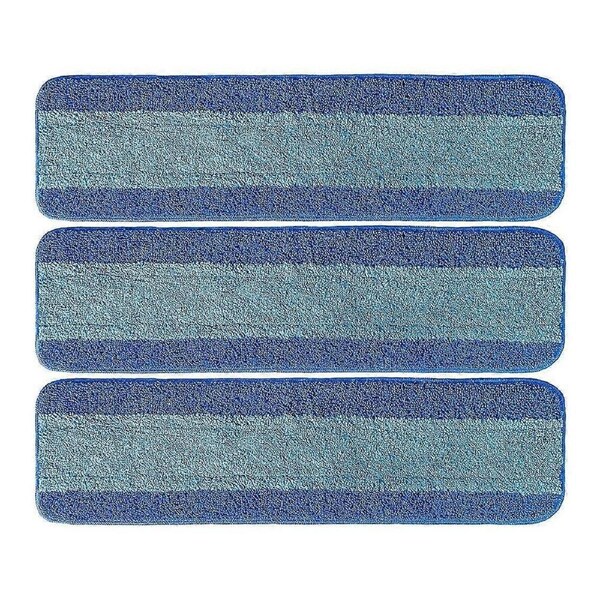 JOYBUY 3 Pack Microfiber Mop Pads for Microfiber Cleaning Pad Compatible with Mop for Hardwood Floor Clean