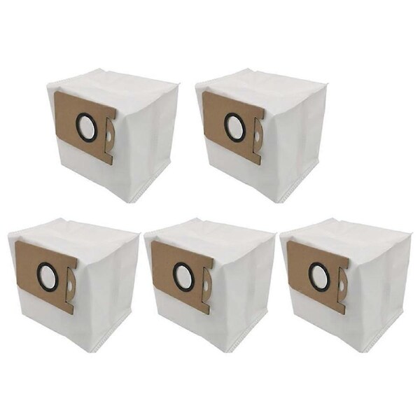 JOYBUY 5 Pack for N1 Plus Robot Vacuum Accessories Dust Bag Kit Replacement Spare Part Home Appliance