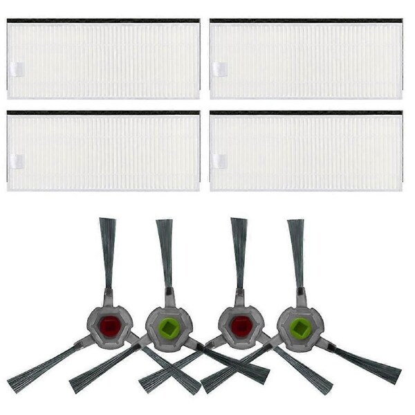 JOYBUY Replacement Side Brush HEPA Filter for Deebot U2 DGN22 Robot Vacuum Cleaner Accessories Parts