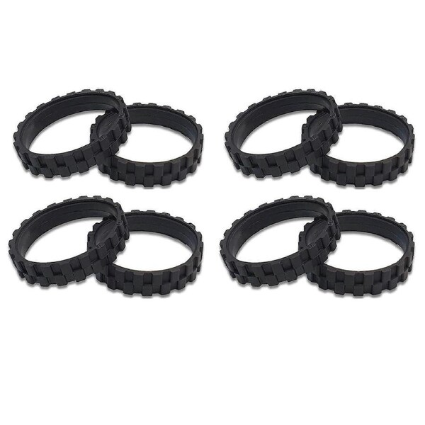 JOYBUY Tires for Wheels Series 500, 600, 700, 800 and 900, Anti-Slip, Great Adhesion and Easy Assembly 8 P