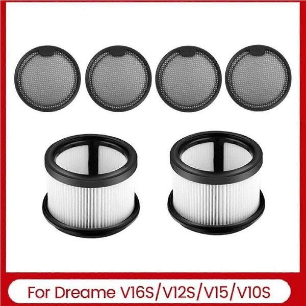 JOYBUY Replacement Washable Filter Kit for V16S/V12S/V15/V10S Handheld Cordless Vacuum Cleaner HEPA Filter Pre-Filter