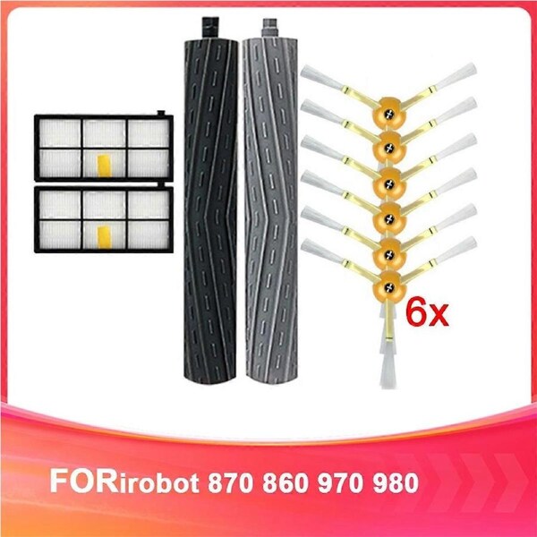 JOYBUY For 870 860 970 980 Robot Vacuum Cleaner Accessories Filter Roller Brush Side Brush