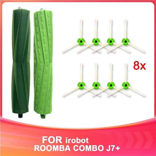JOYBUY Suitable for Sweeper Accessories COMBO J7+ Side Brush Main Brush Kit Replacement Consumables