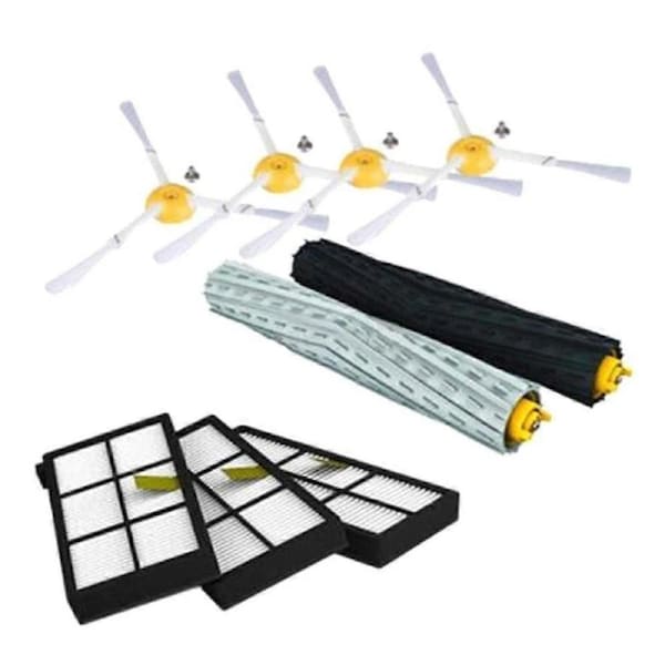 JOYBUY HEPA Vacuum Roller Side Brushes Filters Replacement Parts Kit for 980 990 900 896 886 870 865 800