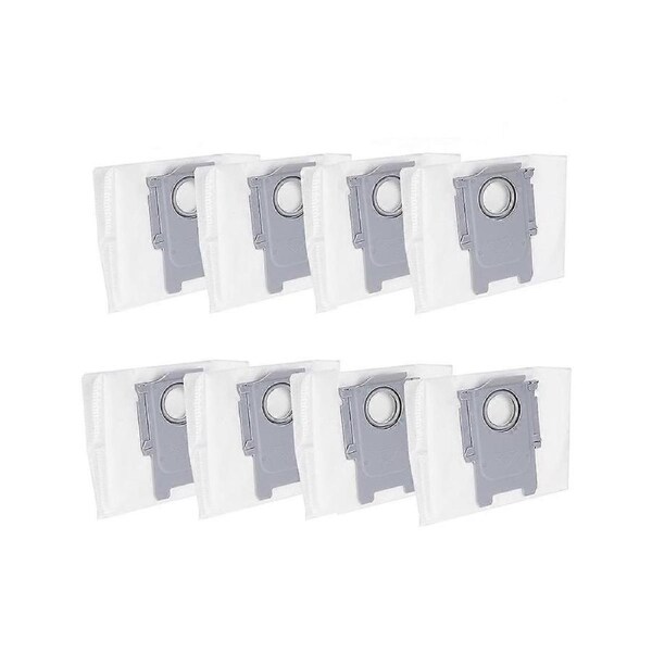 JOYBUY 8Pcs Dust Bags Replacement for S8+ /S8 Pro Ultra / S7 MaxV Ultra / Q5 / Q5+ / + / Max+ Vacuum Clean