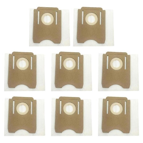 JOYBUY 8Pcs Dust Bag for S8 S8+ Robot Vacuum Cleaner Accessories Base Dirt Disposal Bags Replacement Spare