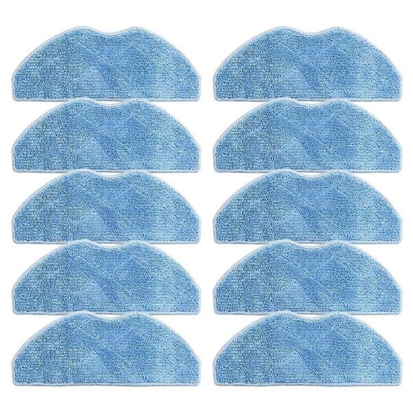 JOYBUY 10Pcs for Choice / Plus Robot Vacuum Cleaner Mop Cloths Rag Accessories Spare Kit