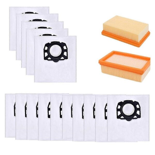 JOYBUY Vacuum Cleaner Bags 2.863-006.0 Filter for WD4 WD5 WD6 WD5P WD6P Premium Vacuum Cleaner Replacement