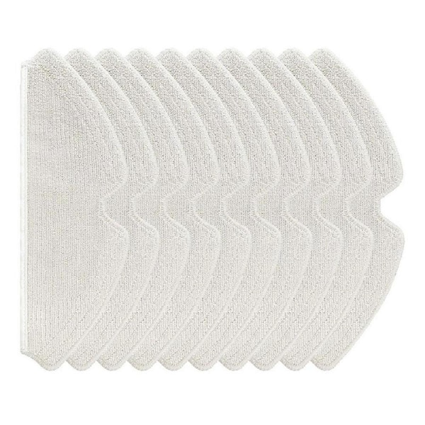 JOYBUY 10Pcs Fit for Miwhole M7 Pro Mop Cloths Rag Robot Vacuum Cleaner Replacement Accessories Spare Part