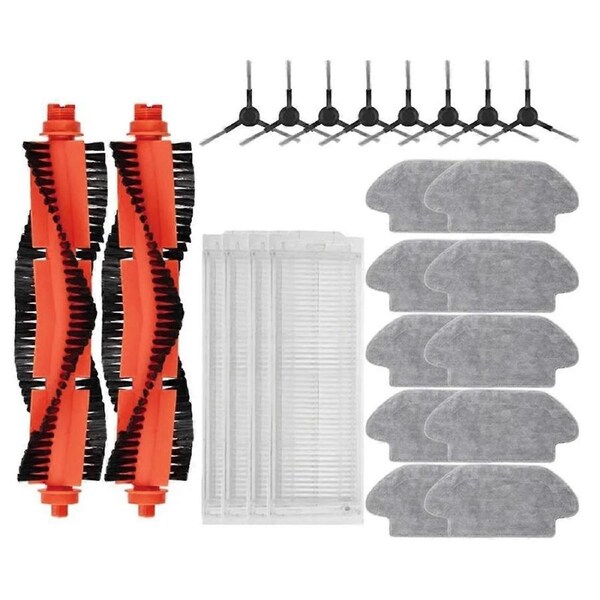 JOYBUY For Robot Vacuum S10 S12 B106GL / Mop 2S XMSTJQR2S Replacement Parts Accessories Main Side Brush Fi