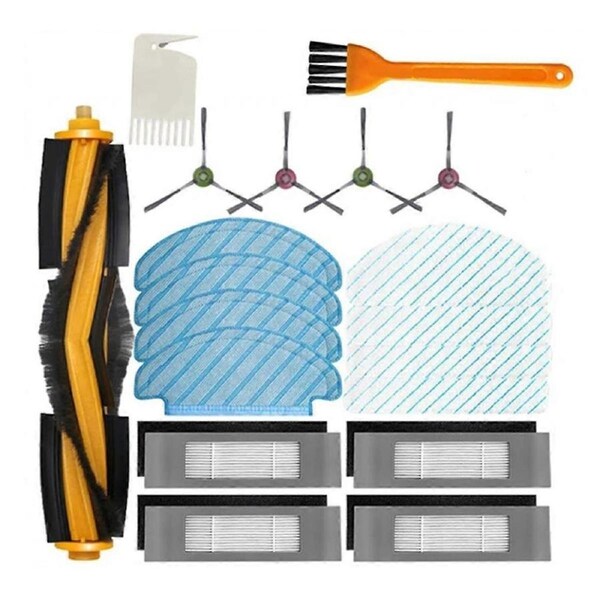 JOYBUY For Hybrid/ Max/ 2/ 2 Pro/ Station Robot Vacuum Spare Parts Main Side Brush Hepa Filter Mop Rag