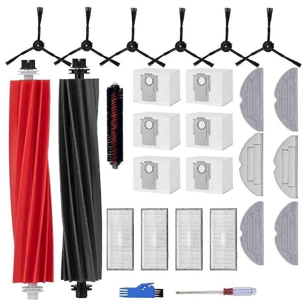 JOYBUY For S8 S8 Pro Ultra S8+ Spare Parts Main Side Brushes Mop Cloths HEPA Filters Dust Bags Replacement