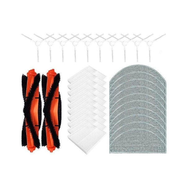 JOYBUY For Robot Vacuum E10 / E12 / B112 / C103 Hepa Filter Mop Cloths Spare Part Replacement Accessory