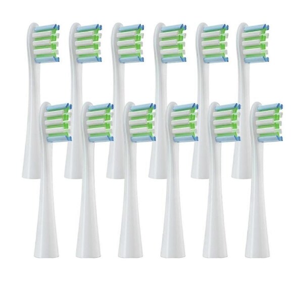 JOYBUY 12PCS Replacement Brush Heads for X PRO/ Z1/ F1/ One/ Air 2 /SE Soft Deep Cleaning Nozzles, B
